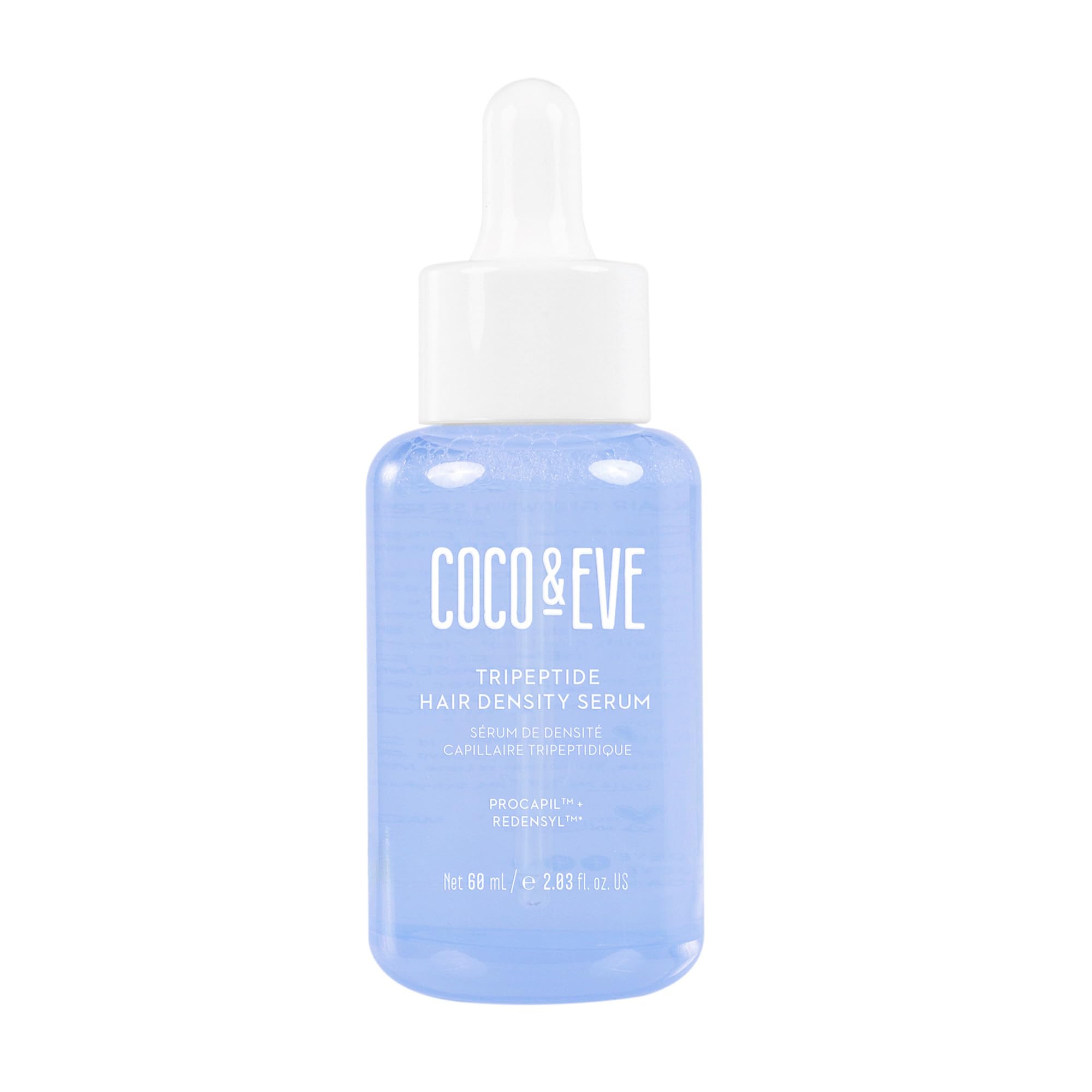 Coco & Eve Boost Therapy Tripeptide Hair Density Serum for Thicker Fuller Hair - Anti Hair Loss Treatment with Biotin & Caffeine - Lightweight Scalp Serum for Volume & Restoration (2.03 Fl Oz) - Perfect for Daily Hair Care & Styling
