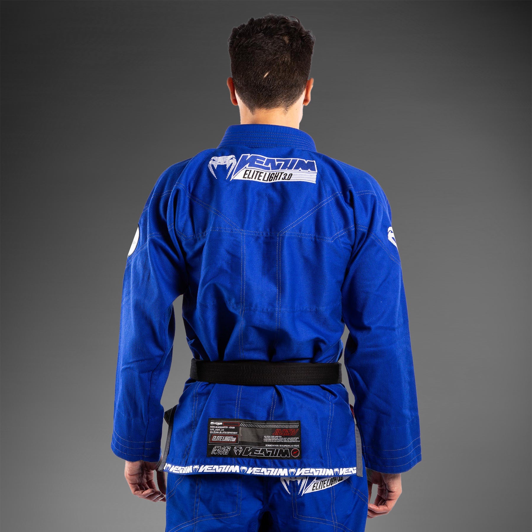 Venum Elite Light 3.0 BJJ Gi - Premium Lightweight Brazilian Jiu-Jitsu Uniform for Men & Women - Blue - Perfect for Training, Competition & MMA Practice