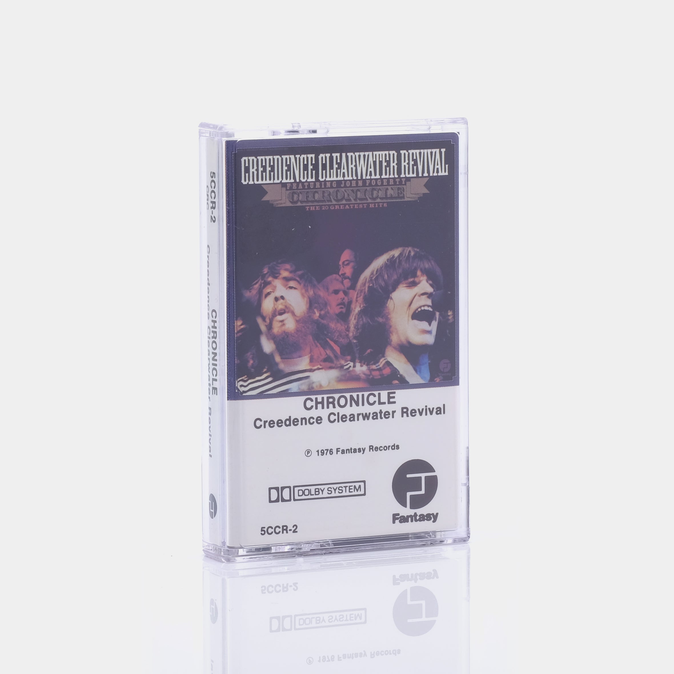 Creedence Clearwater Revival Chronicle: The 20 Greatest Hits Cassette Tape - Vintage Music Collection for Car, Home & Retro Music Lovers