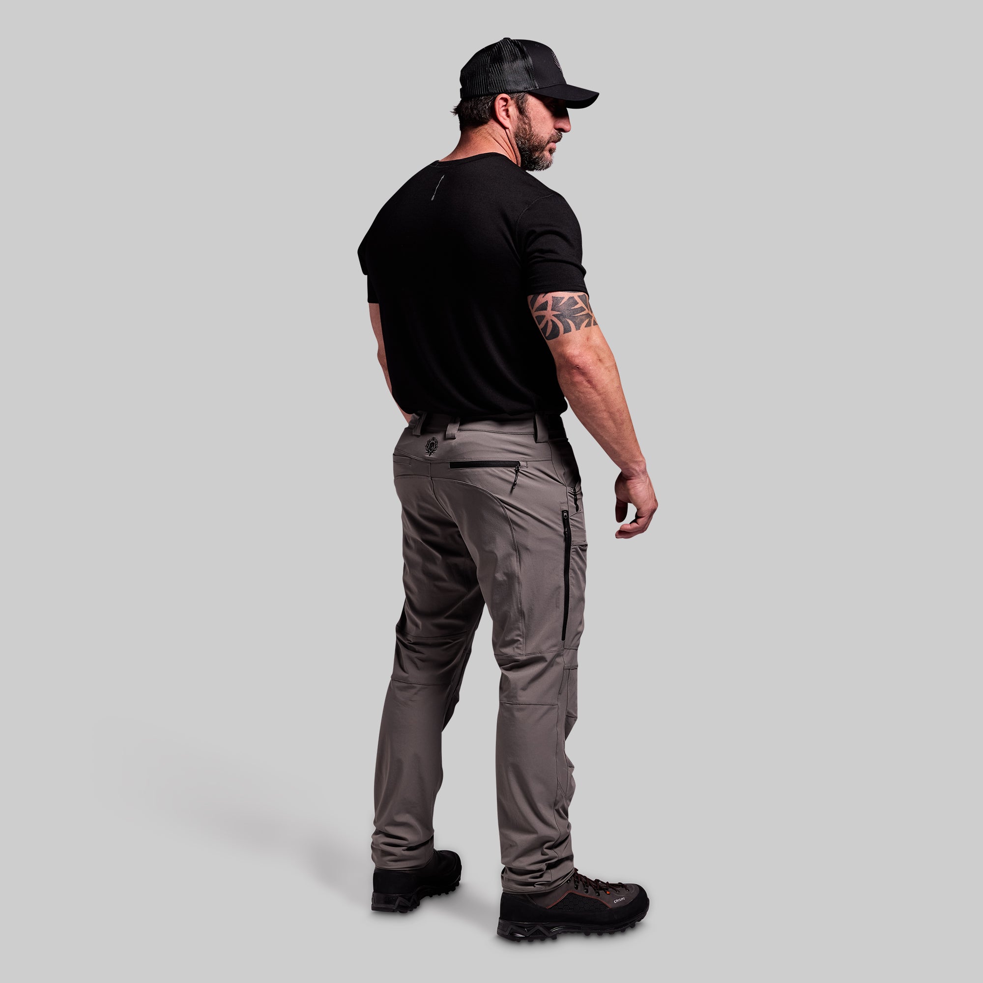 Men's Frontier Pant Light 2.0 - Water-Resistant Hiking Pants with Stretch (Wolf Grey) | Outdoor Adventure, Travel & Casual Wear