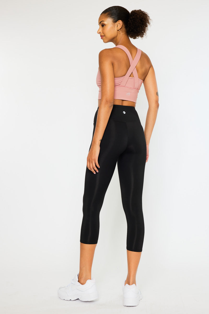 Venus Mid Rise Active Leggings for Women - High Waist Yoga Pants with Pockets - Perfect for Workout, Running, Gym & Lounge Wear