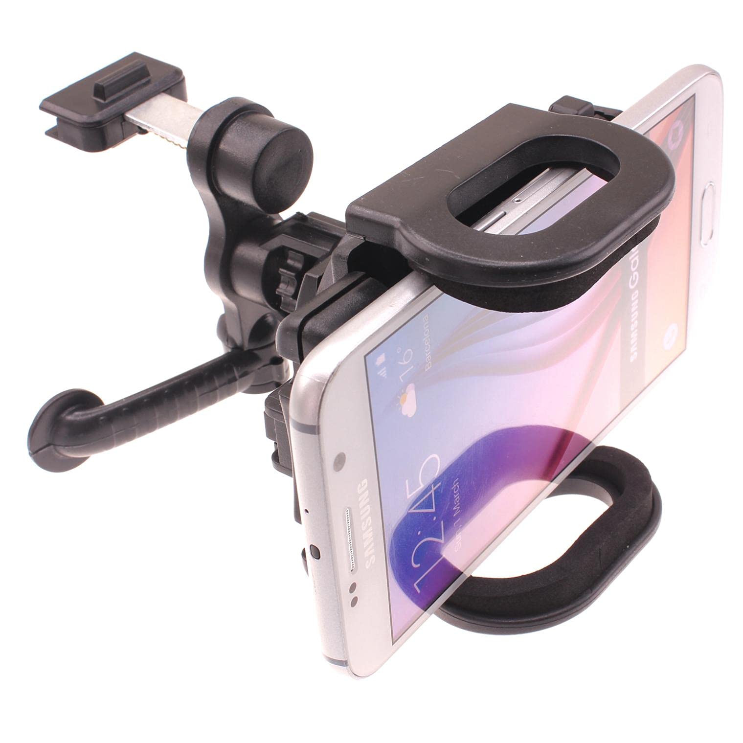 Car Mount Air Vent Holder Swivel for REVVL V Plus 5G - Strong Grip Cradle Compatible with T-Mobile REVVL V+ 5G, Perfect for Hands-Free Navigation and Safe Driving
