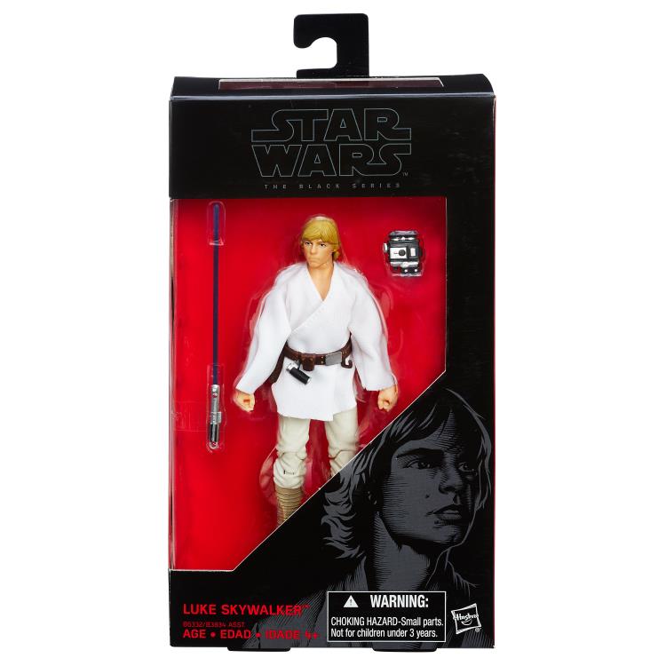Star Wars The Black Series Luke Skywalker (A New Hope) 6-Inch Action Figure - Collectible Movie Character Toy for Fans & Display