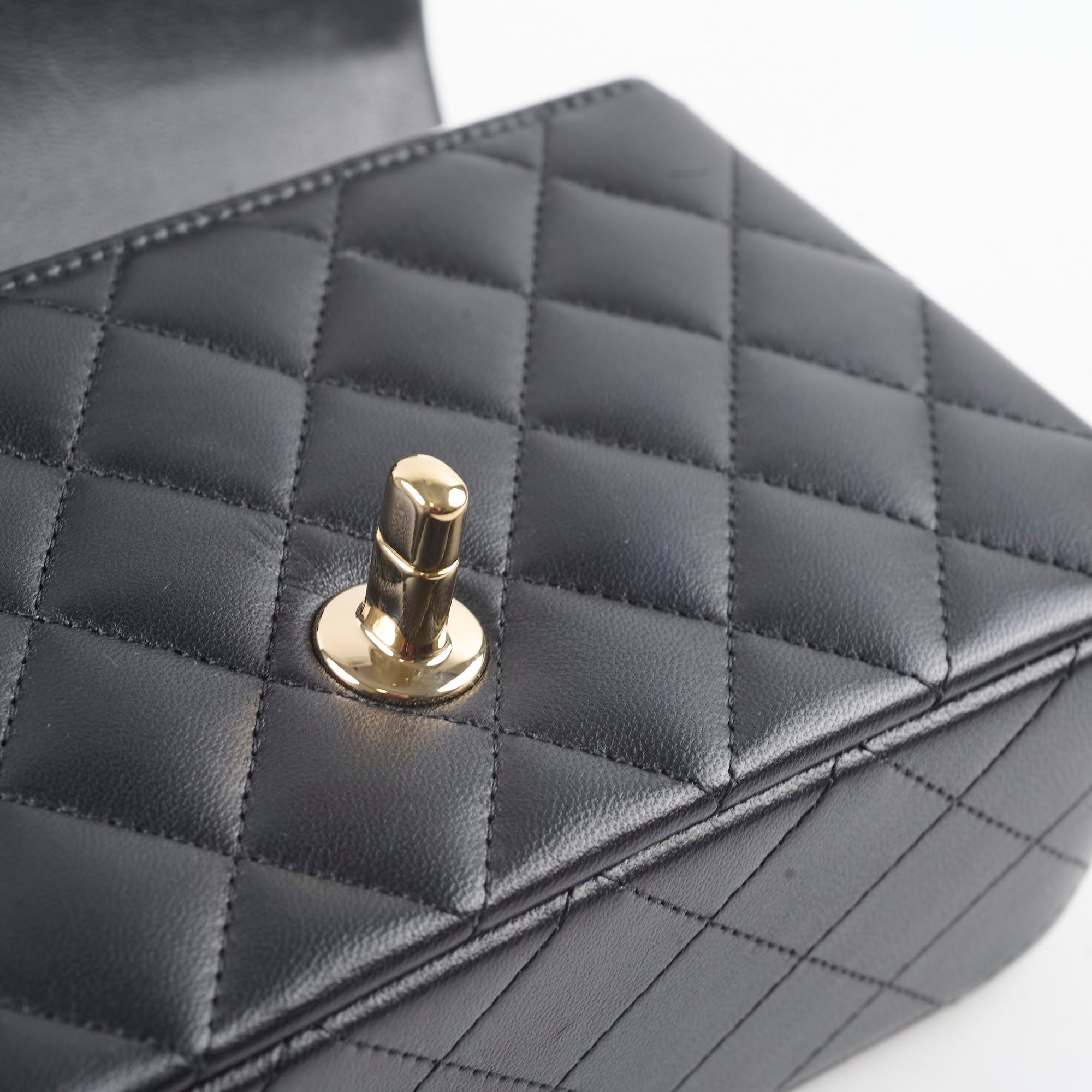 Chanel Mini Rectangular Top Handle Bag Black Microchipped - Luxury Designer Crossbody Purse for Women, Perfect for Date Night & Special Occasions