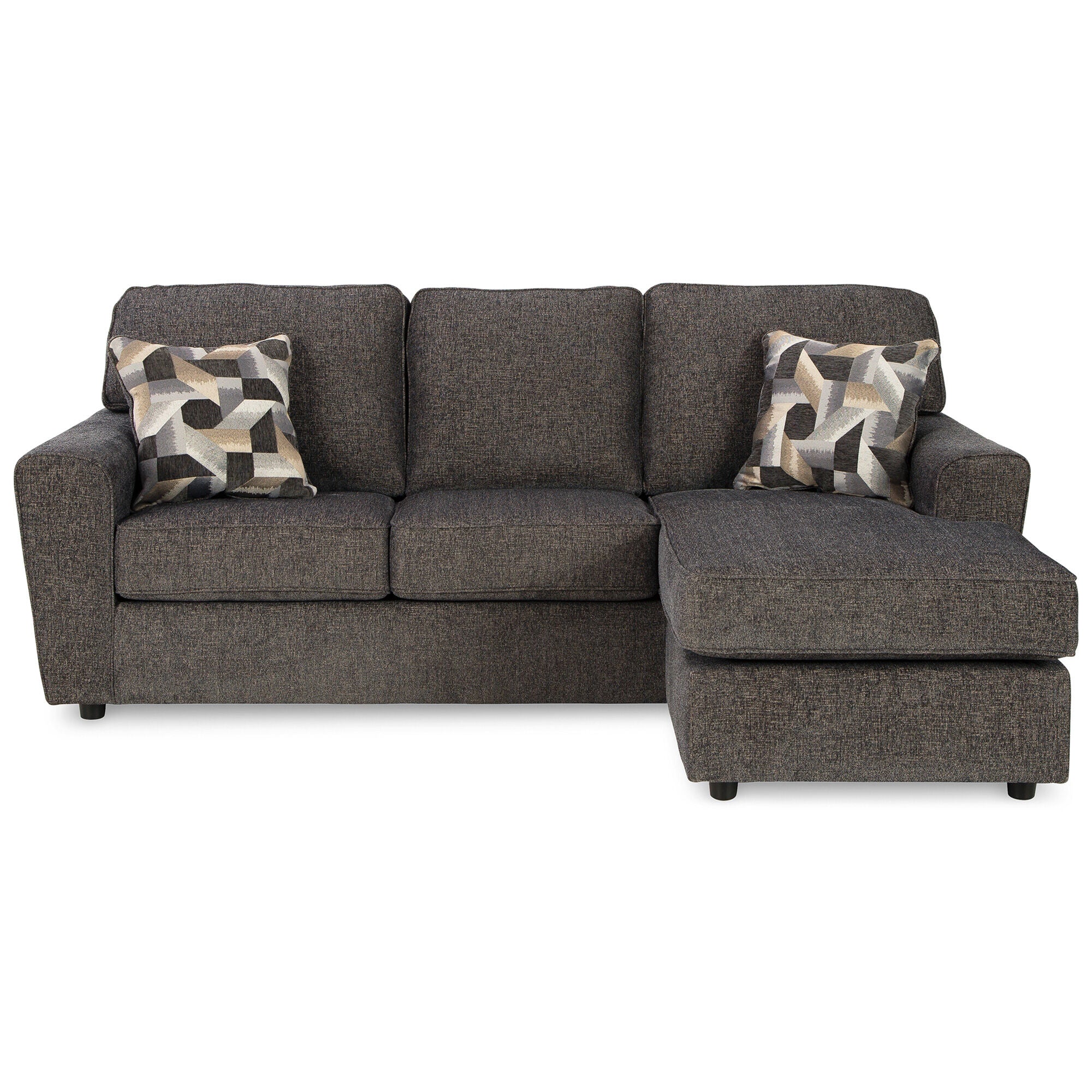 Cascilla Chaise Sofa - Modern Sectional Couch with Chaise Lounge for Living Room, Bedroom, or Office - Perfect for Relaxing, Lounging, and Entertaining Guests