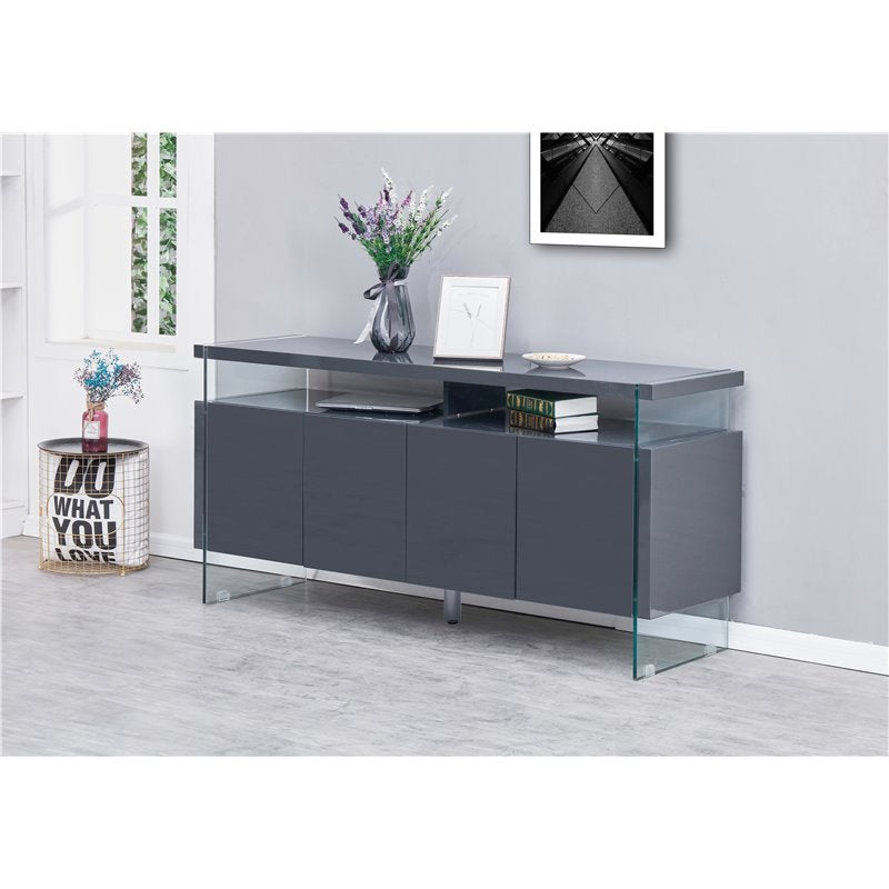 High Gloss Server Cabinet - EURO BQAC33 Network Rack for Data Center & Office Use | Durable & Stylish IT Storage Solution