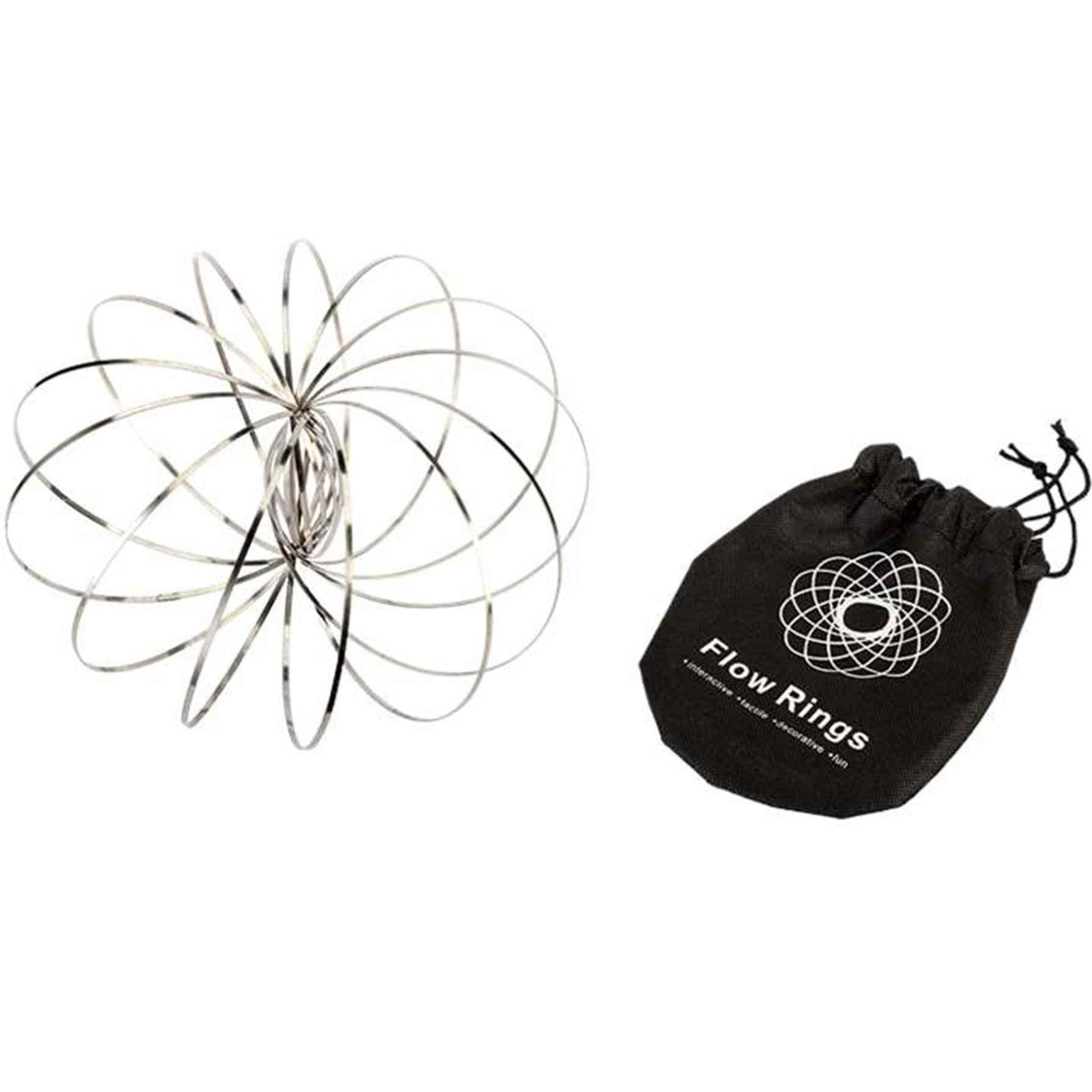 Toy Planet Flow Ring Set with Carry Bag - Fun Outdoor Water Play Toy for Kids, Pool, Beach & Backyard Activities