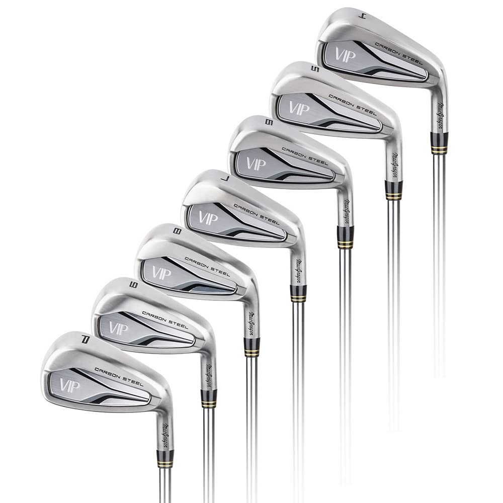 MacGregor Golf VIP Iron Set 4-PW for Men (Right Hand) - Premium Golf Clubs for Improved Accuracy & Distance | Perfect for Course Play & Practice Sessions