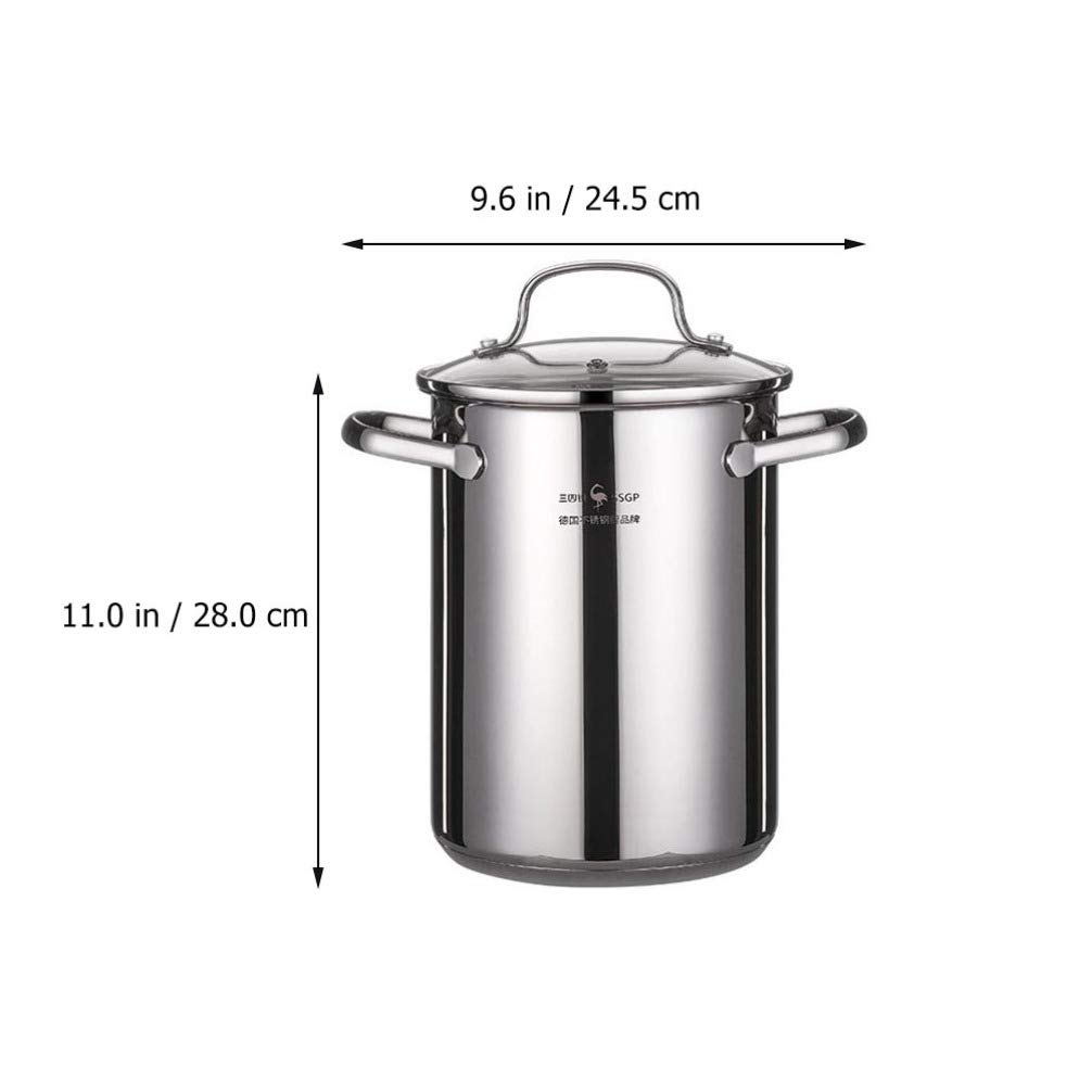 Premium Cabilock Stainless Steel Deep Fryer Pot Set - Japanese Style Tempura Fry Pan for Home Kitchen, Portable & Durable Frying Tool - Perfect for Cooking Tempura, Chicken Wings, and More