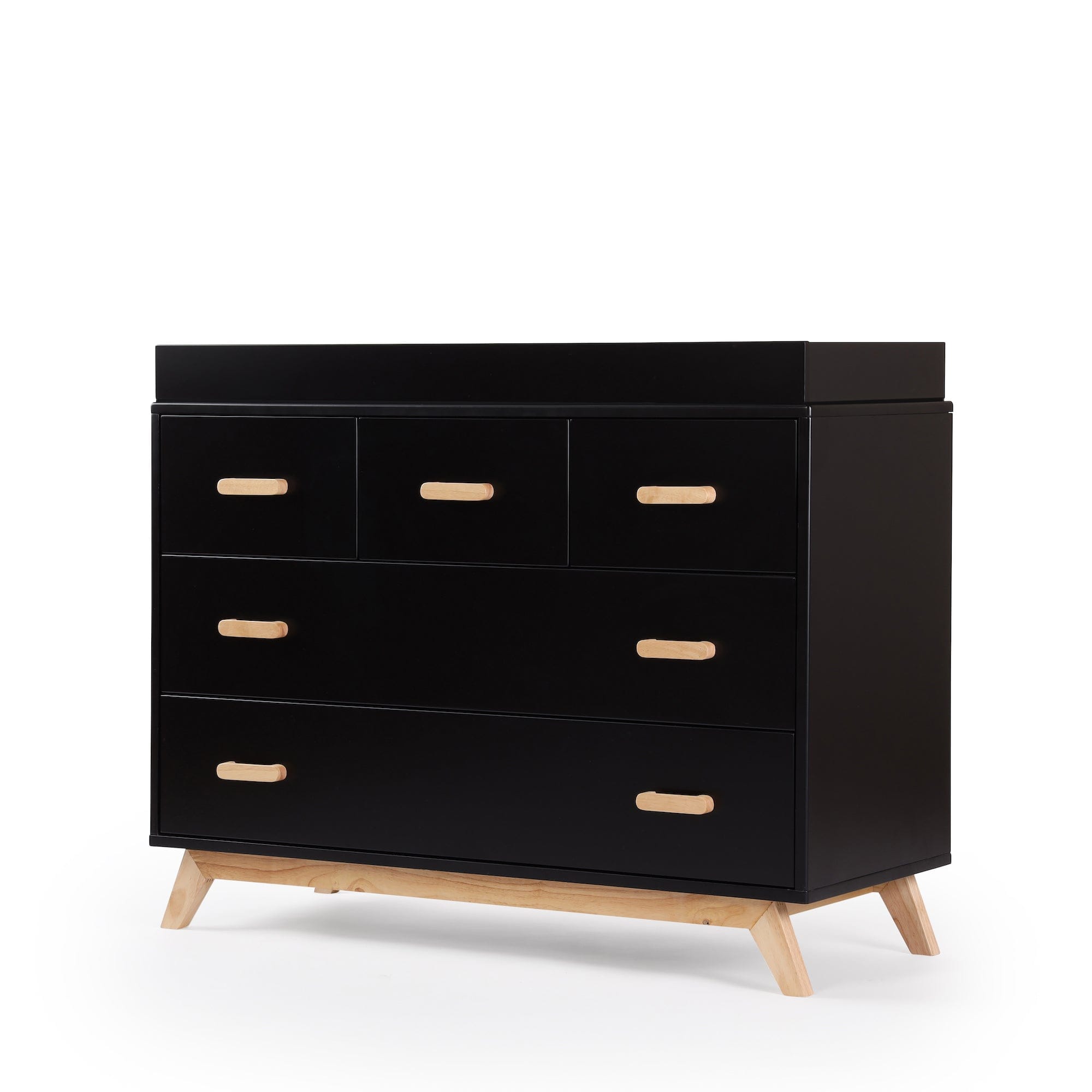 Dadada Soho 5-Drawer Dresser 2.0 - Modern Wooden Chest of Drawers for Bedroom & Closet Organization | Perfect for Home, Office, and Dorm Room Storage
