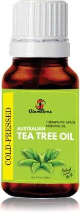 Glamlives 100% Pure Australian Tea Tree Essential Oil - 15ml for Skin Care, Acne Treatment & Aromatherapy | Natural Remedy for Hair, Face & Nails