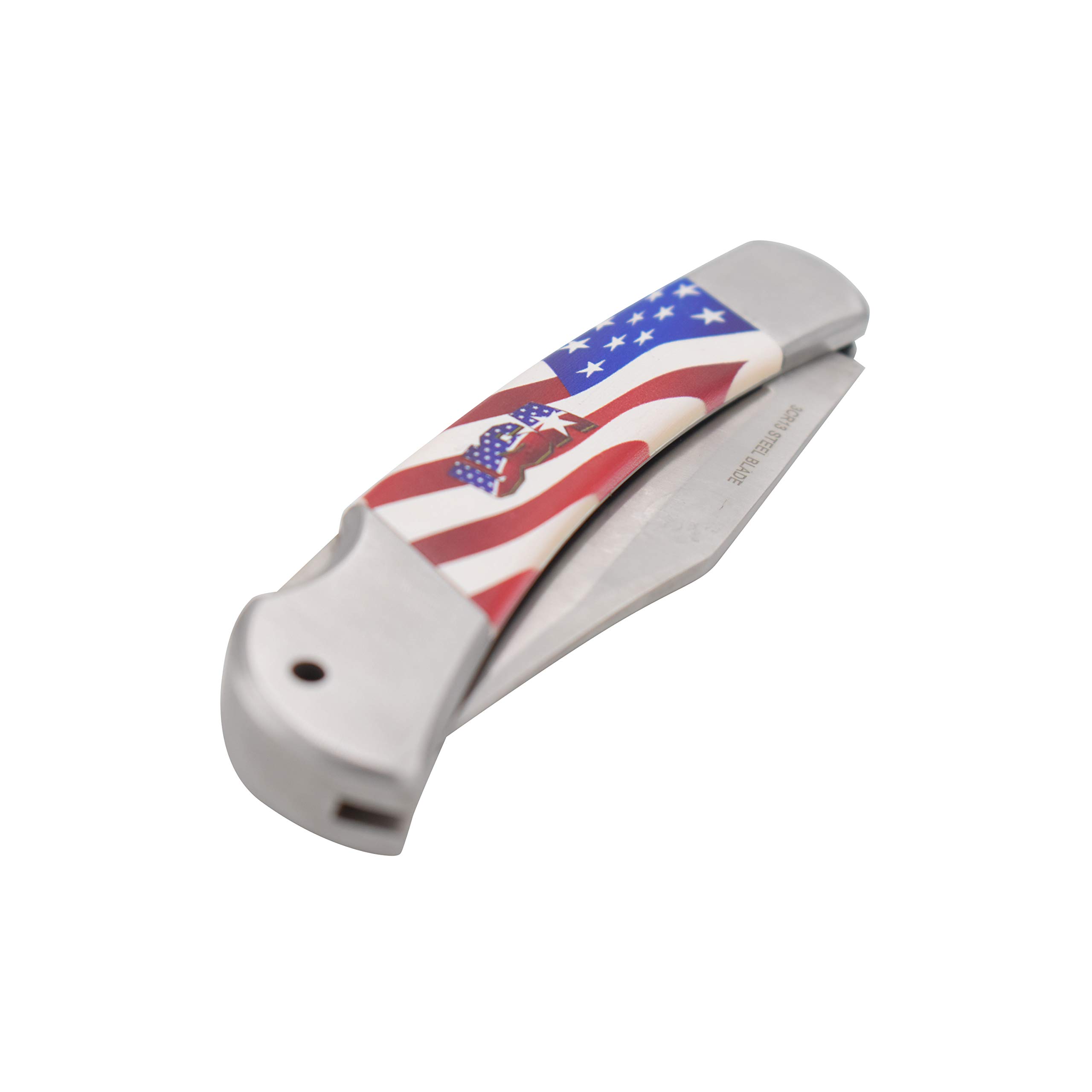 Premium Snake Eye Tactical Lockback Folding Pocket Knife - Collector's Edition with Ergonomic Handle Design - Perfect for Outdoor Adventures, Camping & Everyday Carry (USA Made)