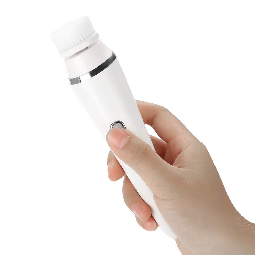 Electric Facial Cleansing Brush - USB Rechargeable Pore Cleaner for Blackhead Removal & Deep Cleansing | Gentle Massage for Daily Skincare Routine at Home or Travel