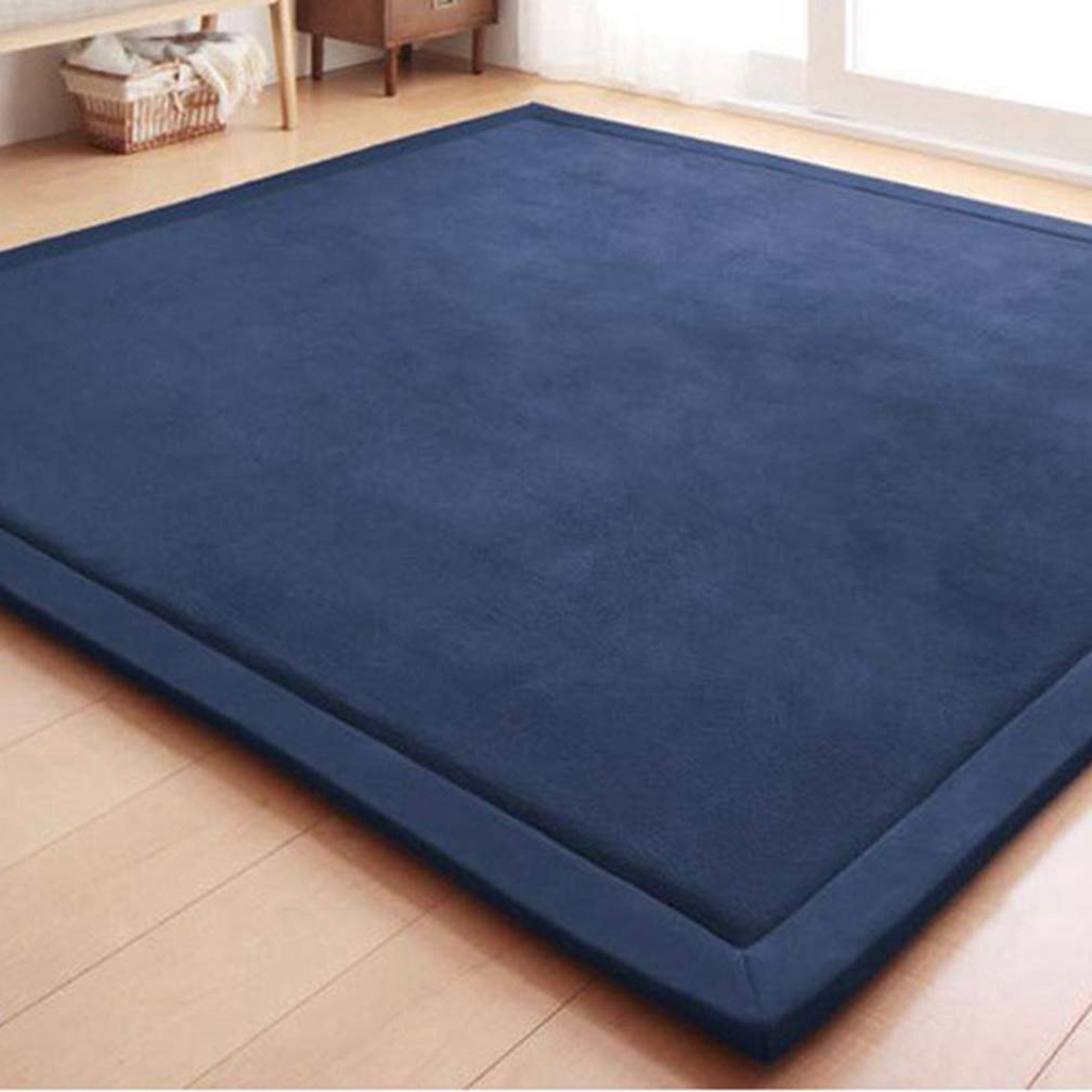 Soft Coral Fleece Non-Slip Area Rug 6.5' x 8.5' - Modern Rectangular Living Room & Bedroom Carpet for Kids Nursery, Indoor/Outdoor Home Decor - Perfect for Playrooms, Dorm Rooms and Cozy Spaces