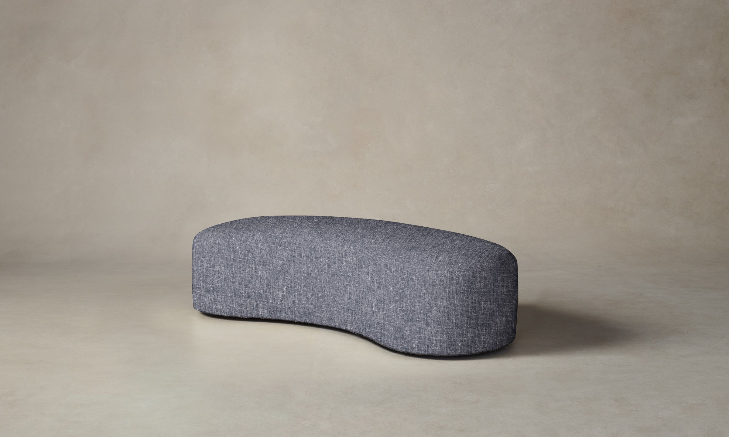 Chelsea Daybed with Heritage Belgian Linen Upholstery - Lake Blue Color - Perfect for Guest Rooms, Sunrooms & Cozy Reading Nooks