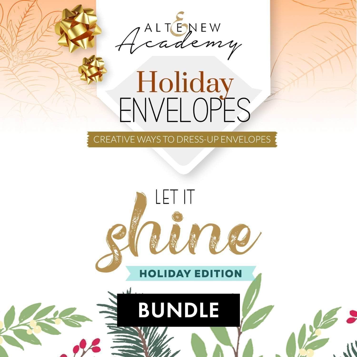 Holiday Bliss Class Bundle - Online Cardmaking Course for Christmas & Seasonal Greetings | Perfect for DIY Enthusiasts & Gift Makers