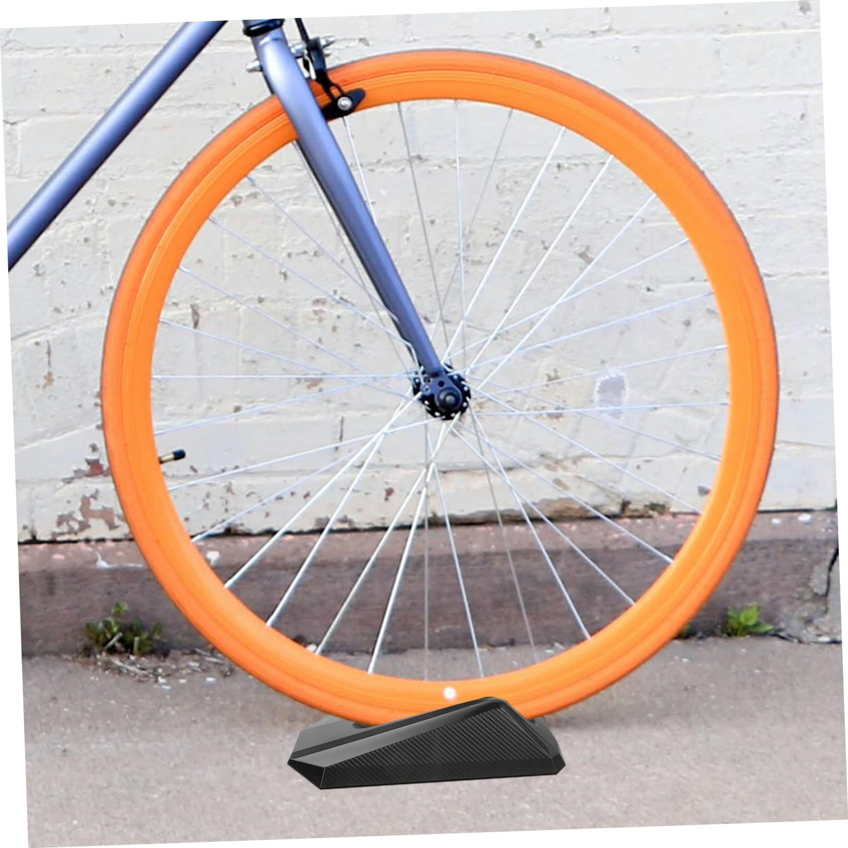 BIUDECO Professional Bike Display Stand - Stable Bicycle Wheel Fixing Stand & Trainer Front Wheel Pad - Perfect for Indoor Cycling, Bike Storage, and Workshop Use