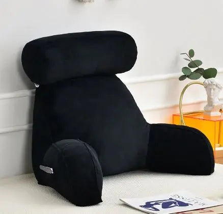 Ergonomic Back Support Cushion Pillow for Office Chair, Car Seat & Home Use - Lumbar Pain Relief & Posture Corrector