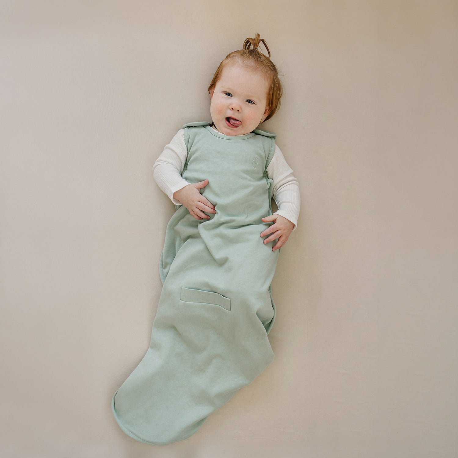 4 Season Baby Sleep Sack - Premium Merino Wool & Organic Cotton Blend for Infants 2 Months to 2 Years - Aloe-Infused for Softness - Perfect for Nursery, Daycare & Travel