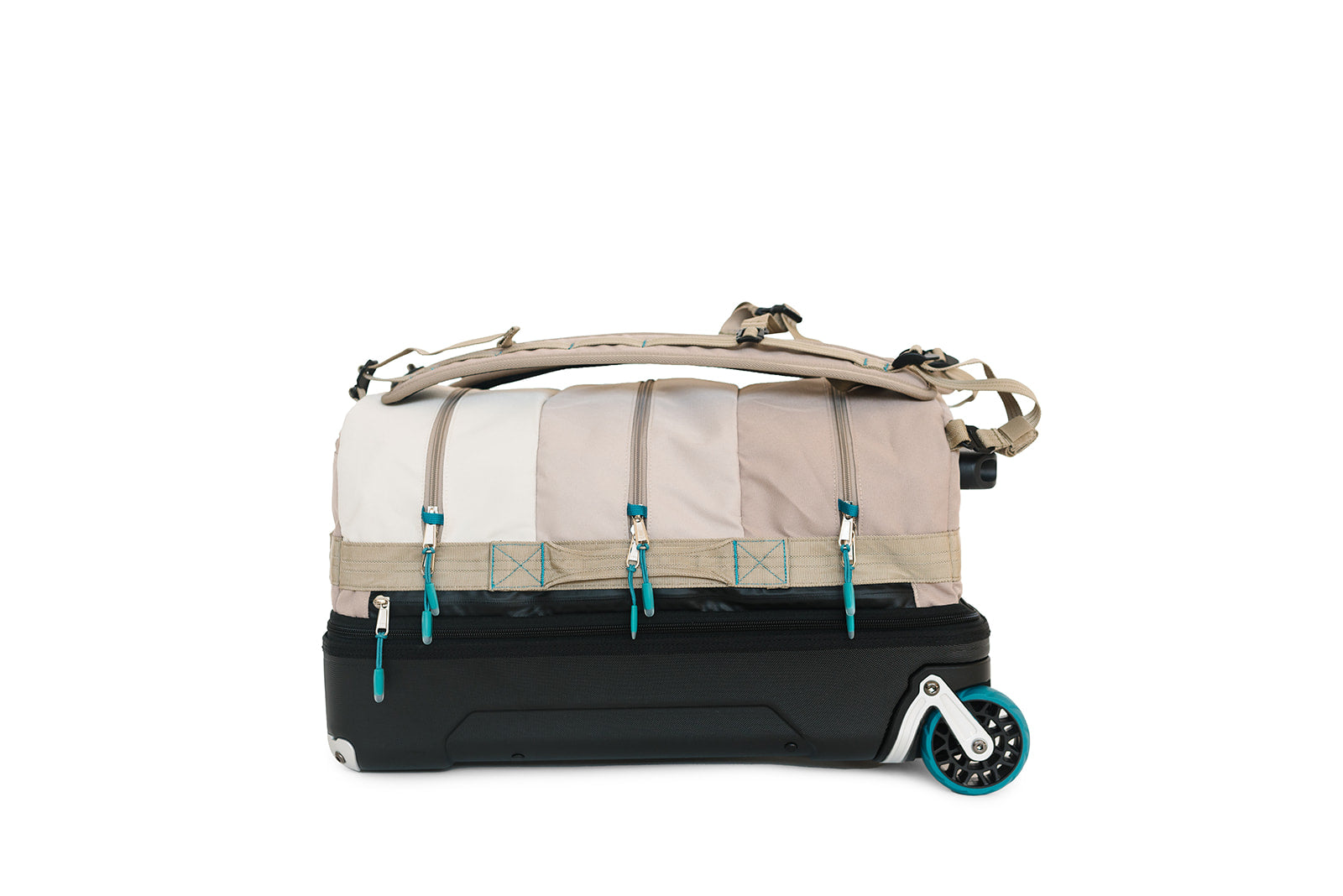 The Badlands Convertible Trolley Roller - Expandable Luggage with 360° Wheels for Travel & Business Trips | Perfect Carry-On for Airplanes, Trains & Weekend Getaways