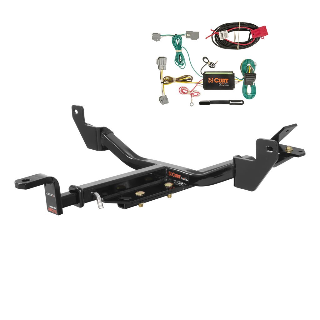 CURT Class 2 Trailer Hitch with Wiring Kit for 2014-2016 Chevrolet Impala - Compatible with Models 121153 & 56188 | Perfect for Towing Small Trailers, Bike Racks & Cargo Carriers