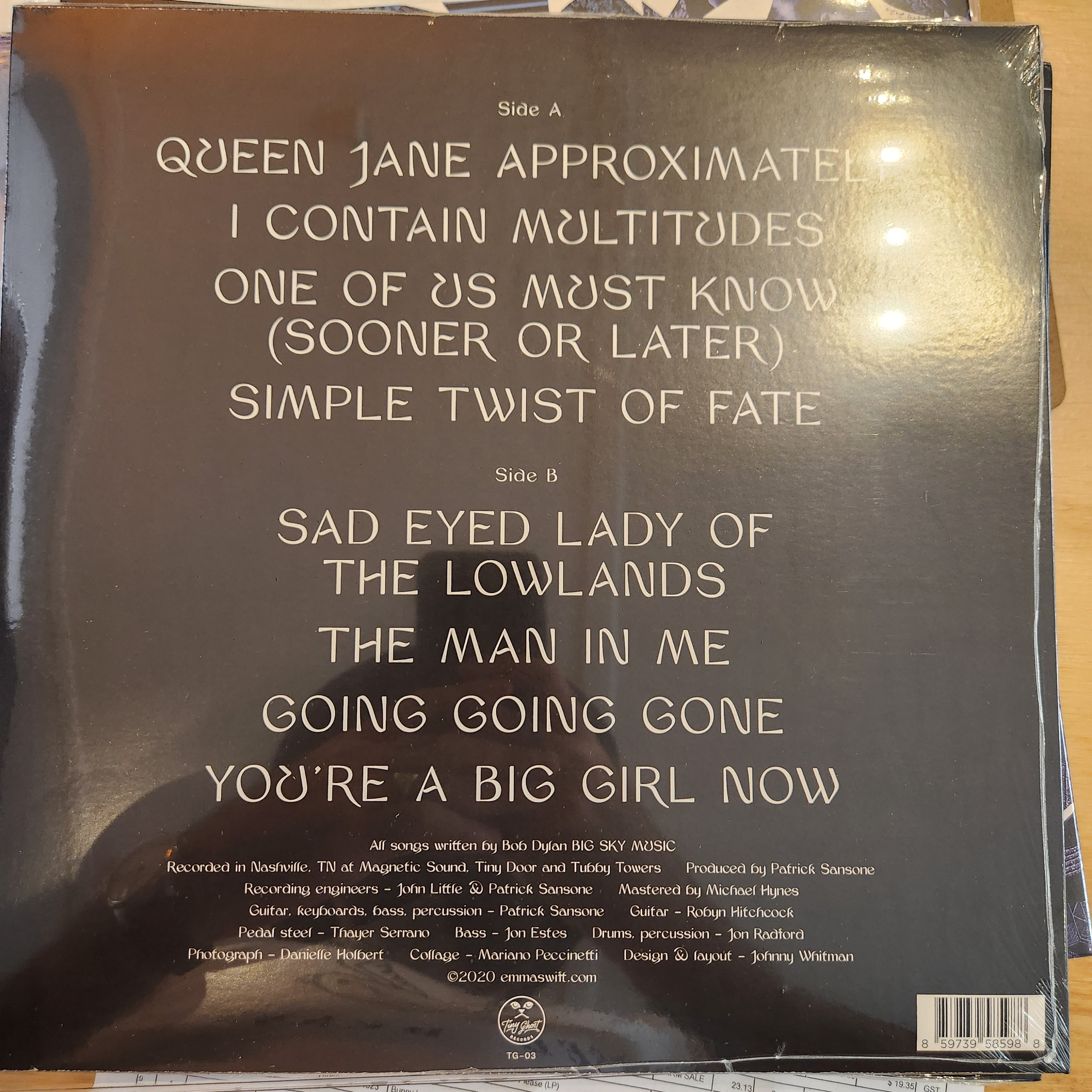 Emma Swift - Blonde on the Tracks Vinyl LP Record | Limited Edition Folk Rock Music Album | Perfect for Vinyl Collectors & Music Lovers