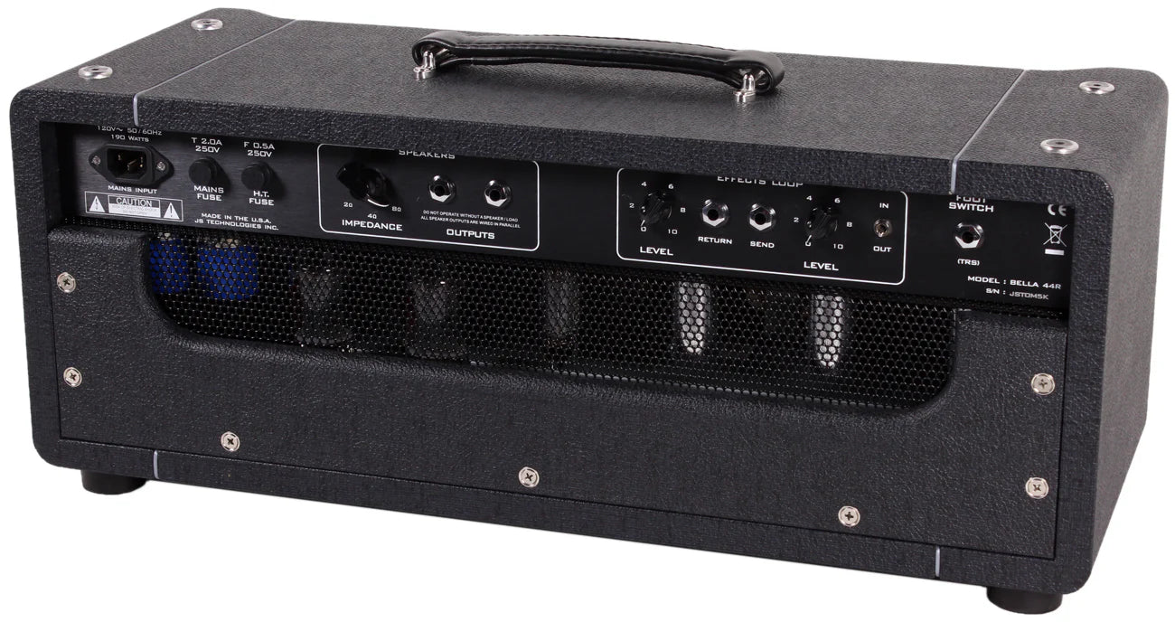 Suhr Bella Hand Wired Tube Guitar Amplifier Head - 120V with Tolex Front Panel (SN: 804) | Perfect for Studio Recording & Live Performances
