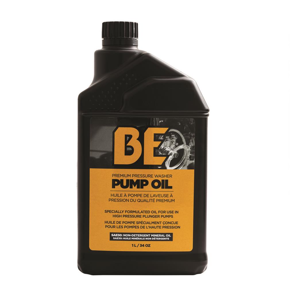 BE Power 1L Premium Pump Oil - High Performance Hydraulic Fluid for Air Tools, Jacks & Lubrication | Ideal for Automotive, Industrial & Home Maintenance Use