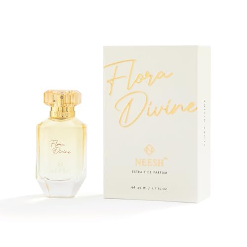 Prime Craft Flora Divine (50ml) Extrait De Parfum for Women - Luxury Long Lasting Floral Fragrance | Perfect for Date Night, Special Occasions & Daily Wear