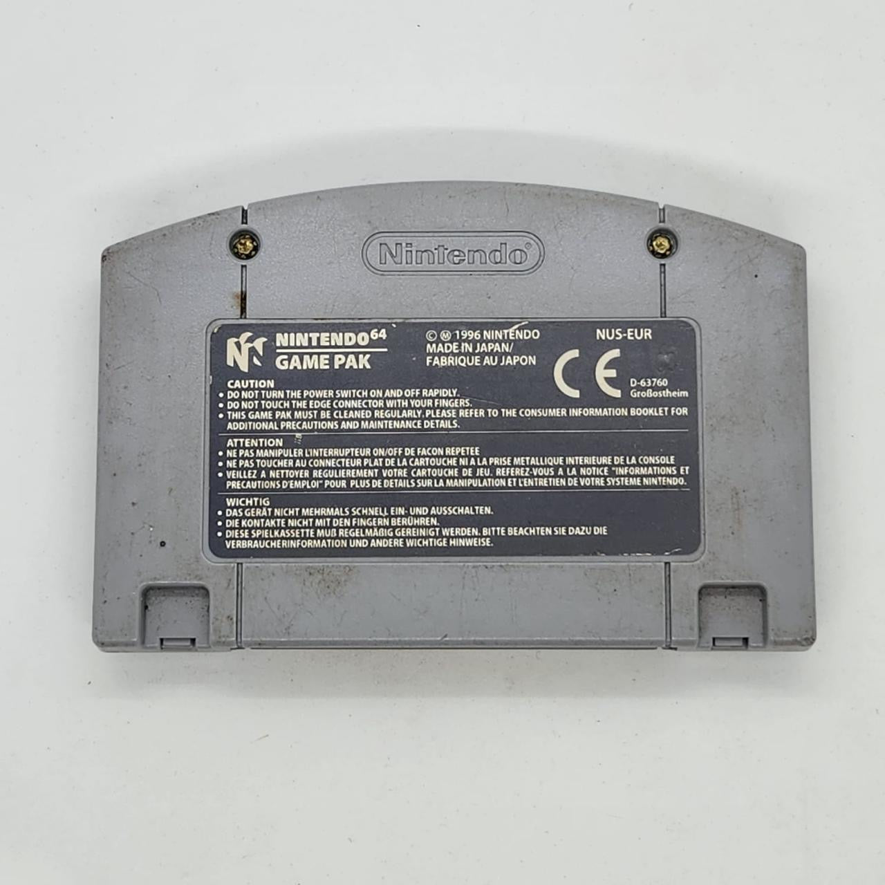 Blast Corps Nintendo 64 (N64) Game Cartridge - PAL Version - Classic Action Game for Retro Gaming Enthusiasts | Perfect for Nostalgic Play & Collector's Display