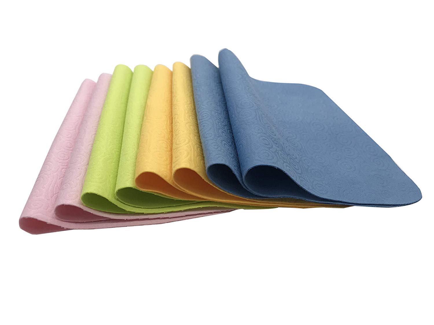 Premium Microfiber Eyeglass Cleaning Cloth Kit (8-Pack, 4 Colors) - Ultra-Soft Lens Cleaning Cloths for Glasses, Watches, Cameras, Smartphones, iPads, Tablets & Laptop Screens - Scratch-Free Screen Cleaner for Daily Use at Home, Office & Travel