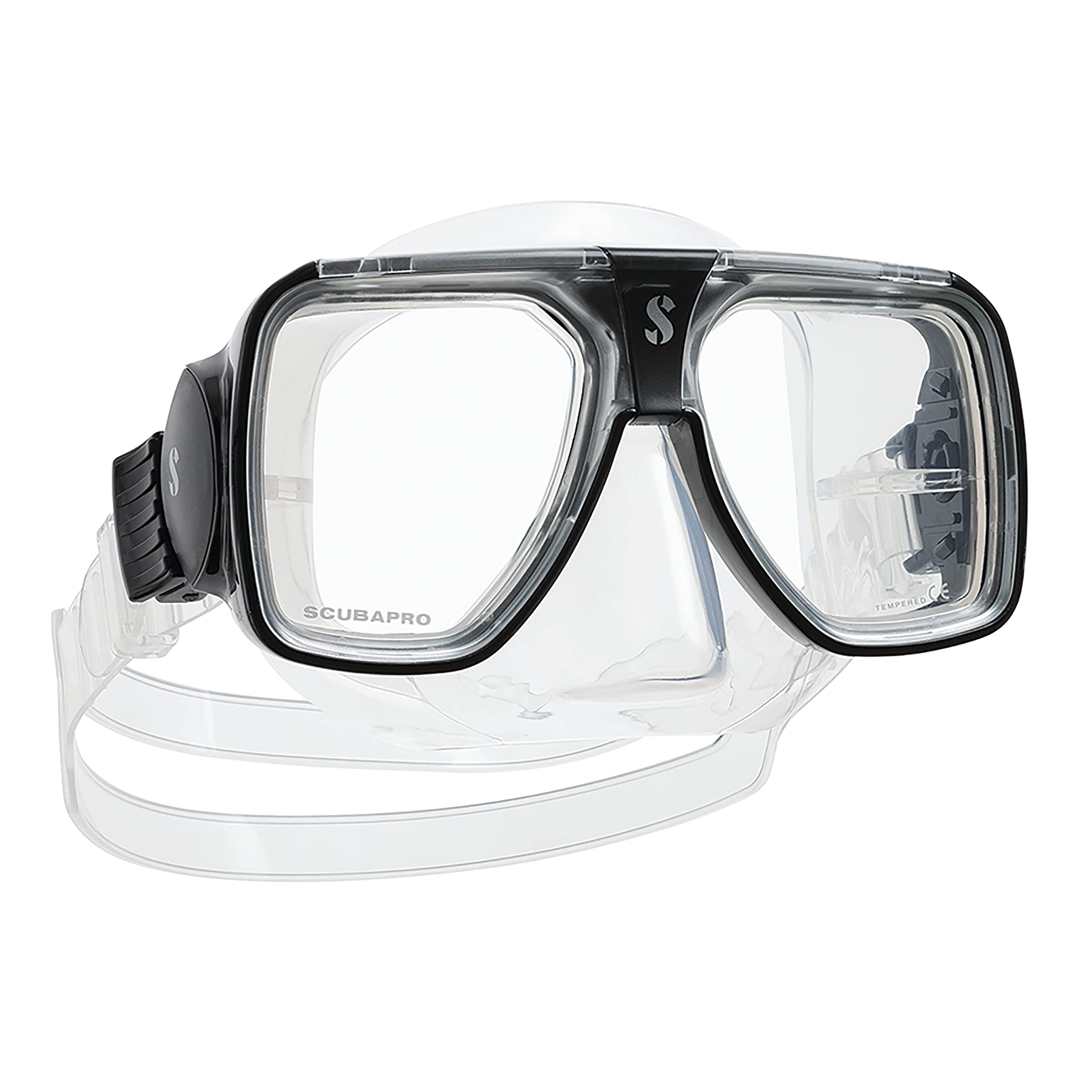 Scubapro Solara Scuba Diving Mask - Premium Snorkeling & Freediving Gear for Clear Underwater Vision | Perfect for Ocean Exploration, Coral Reef Adventures & Professional Diving