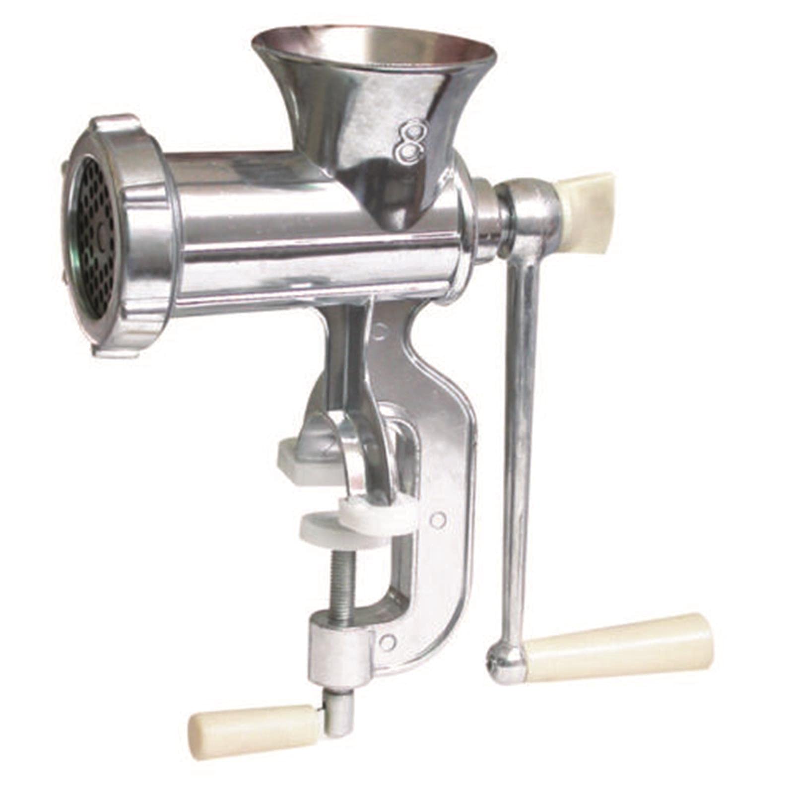 Best Manual Meat Grinder - Durable Aluminum Alloy Hand Crank Sausage Stuffer & Food Mincer with Clamp-on Design for Home Kitchen | Perfect for Ground Beef, Sausage Making & Food Prep