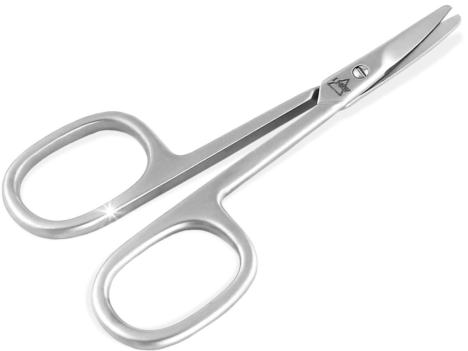 Premium Stainless Steel Nail & Cuticle Scissors - Ultra Sharp & Thin Manicure Pedicure Tools for Men & Women | Perfect for Home Grooming, Salon Use & Travel Nail Care Kits