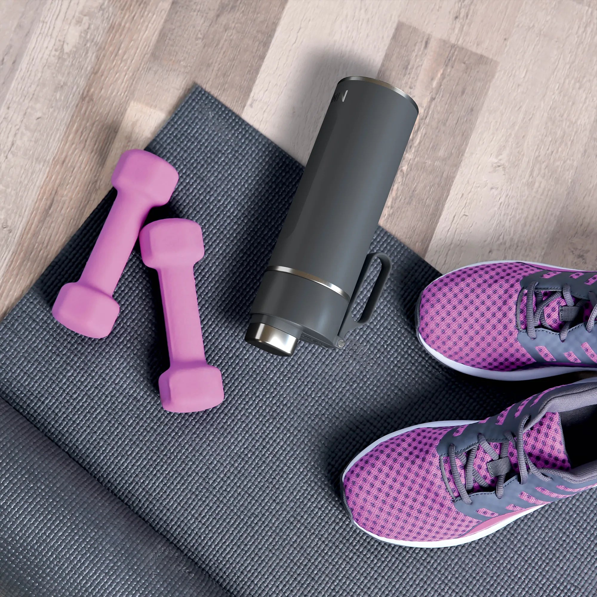 Ninja Thirsti 700ml Insulated Water Bottle - Leak Proof Stainless Steel Travel Mug for Hot & Cold Drinks - Perfect for Gym, Hiking, Office & Outdoor Adventures