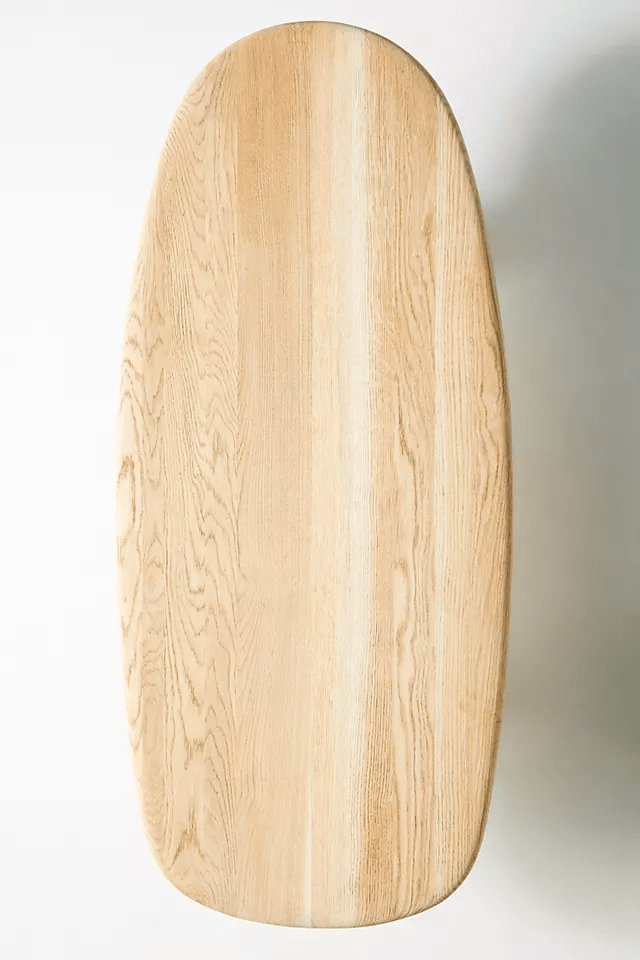 Hand Carved Kalle Sculptural Coffee Table - Solid Indian Wood Center Table for Living Room | Modern Boho Home Decor, Perfect for Lounge & Family Gatherings