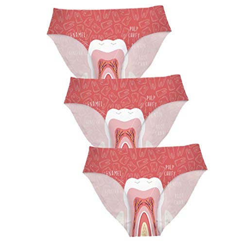 Tooth Pattern 3 Pcs