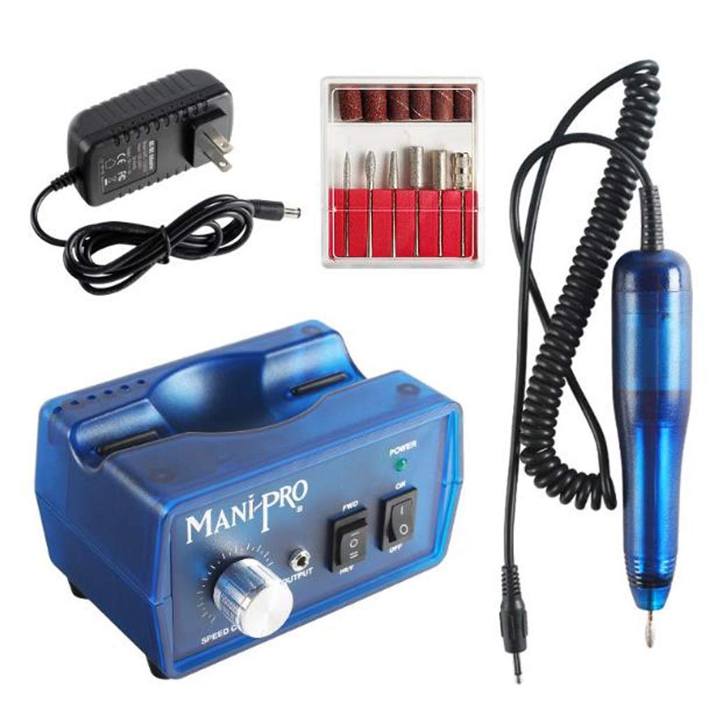 Professional Electric Nail Drill Machine for Acrylic & Gel Nails - Manicure Pedicure Kit with Nail File & Buffer - Perfect Gift for Women & Girls - Salon & Home Nail Care Tool