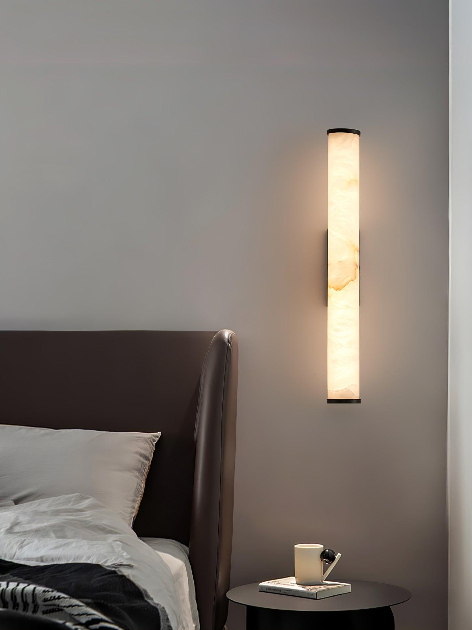Callisto Modern Wall Lamp - Sleek LED Sconce Light for Bedroom, Living Room & Hallway - Energy Efficient Indoor Lighting Fixture (Black)