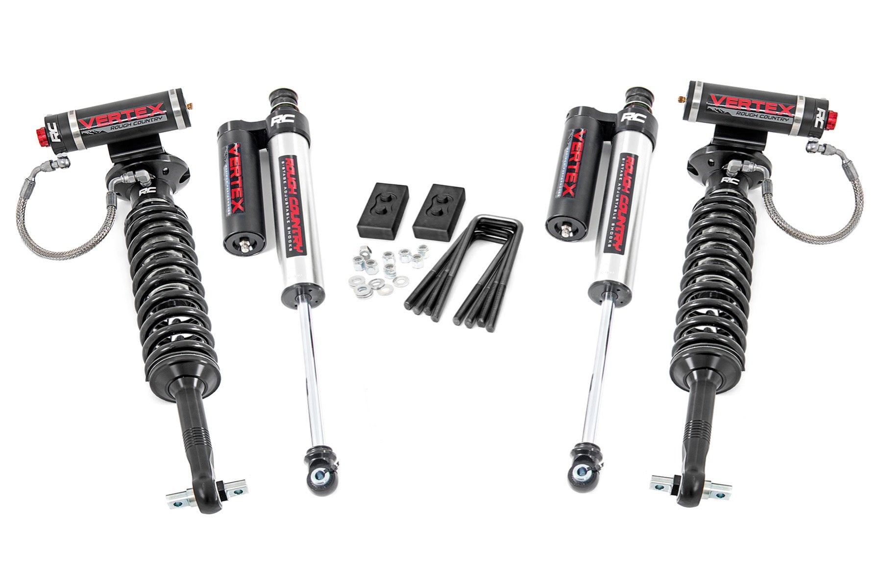 2 Inch Lift Kit for Ford F-150 2WD/4WD (2014-2020) | Vertex Off-Road Suspension Upgrade | Improve Ground Clearance for Off-Roading & Towing