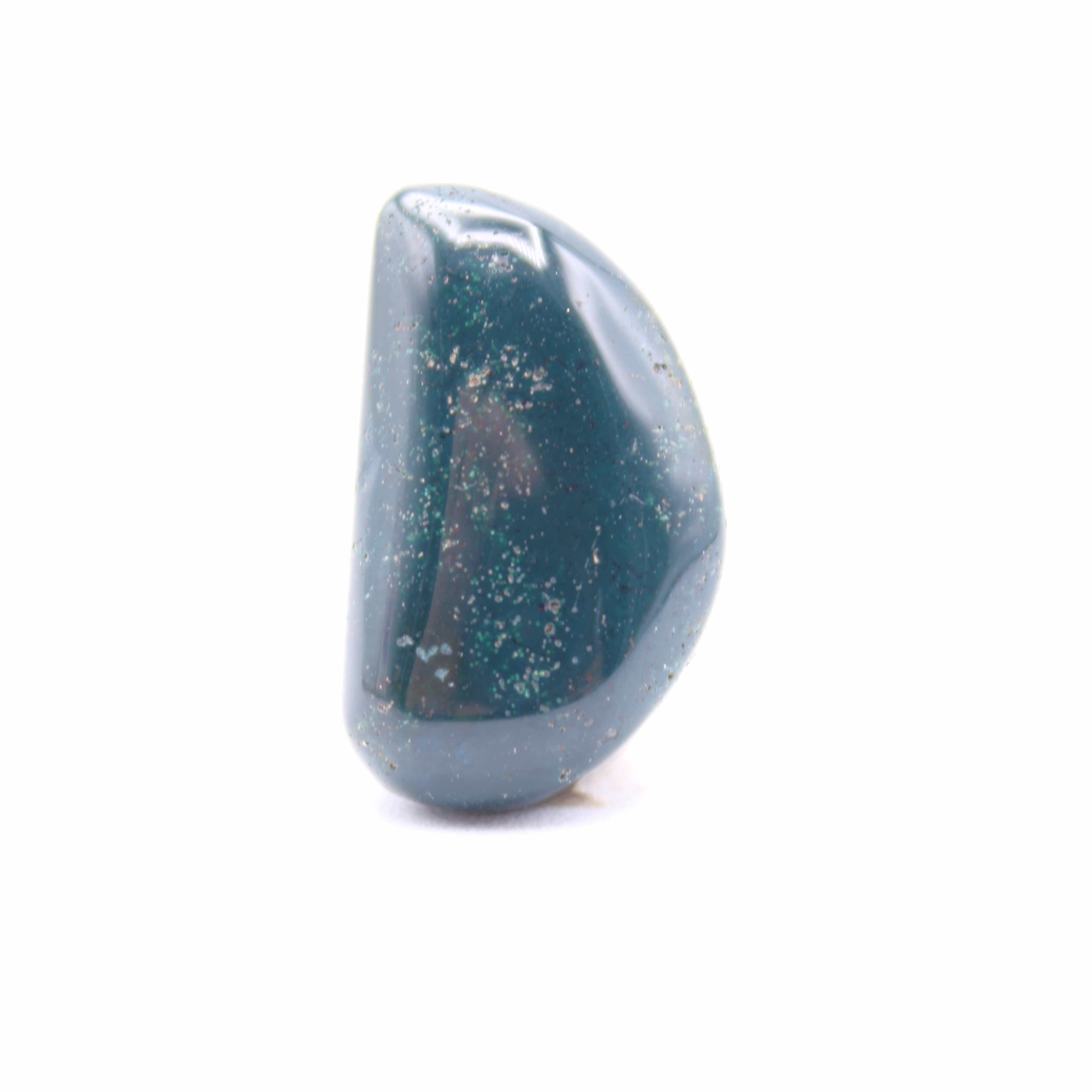 Natural Bloodstone Cabochon Gemstone for Jewelry Making - Healing Stone for Meditation, Energy Balance & Protection - Perfect for Rings, Pendants & Bracelets