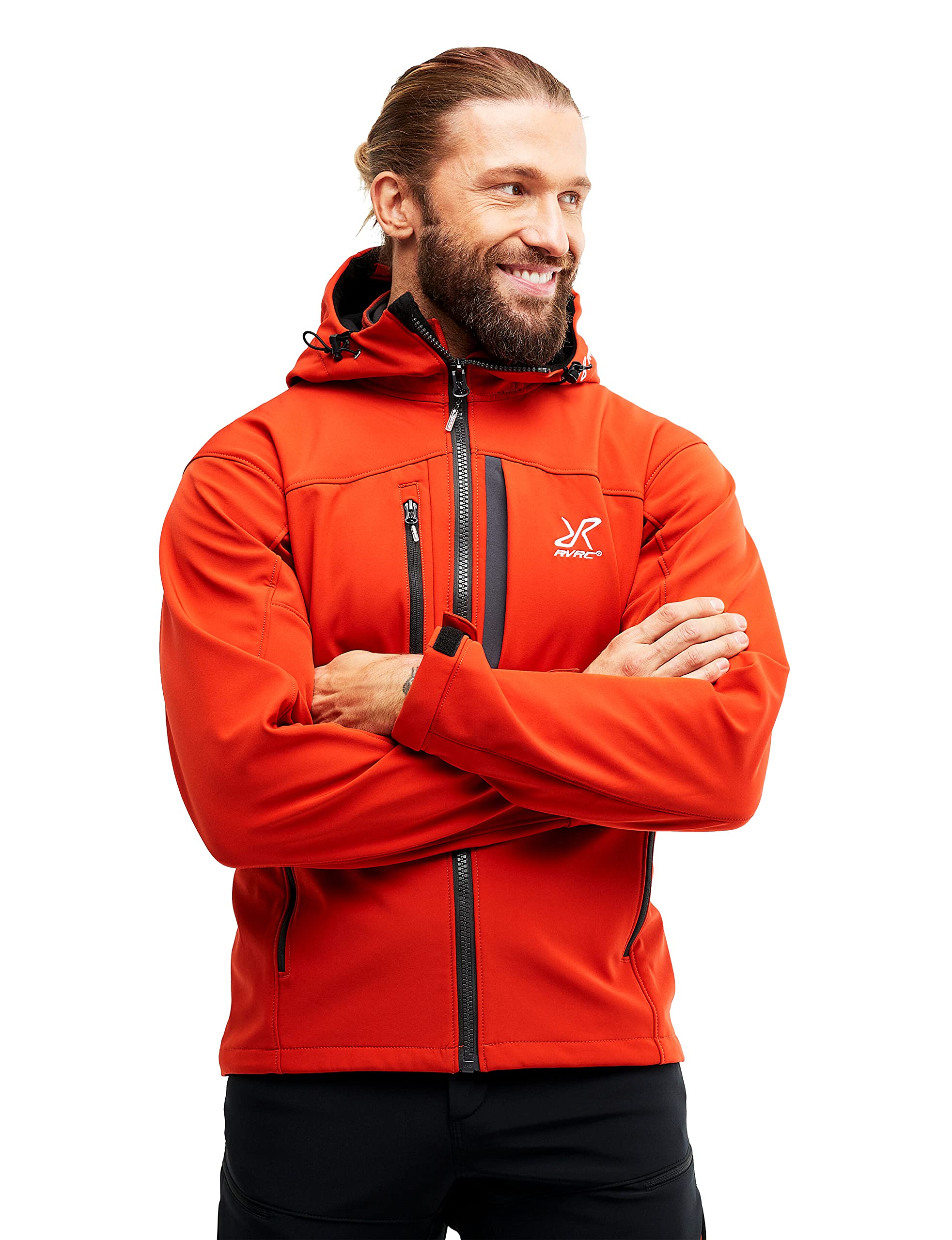 RevolutionRace Men's Hiball Jacket - Waterproof, Breathable & Lightweight Outdoor Jacket for Hiking, Camping & Adventure | All-Season Windproof Raincoat for Active Lifestyles