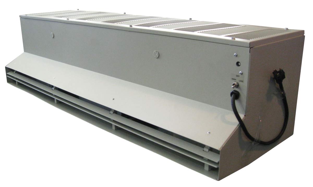 Vestil Heavy Duty 72-Inch Commercial Air Curtain - Energy Efficient Air Barrier for Doors & Entrances - Ideal for Restaurants, Warehouses & Retail Stores