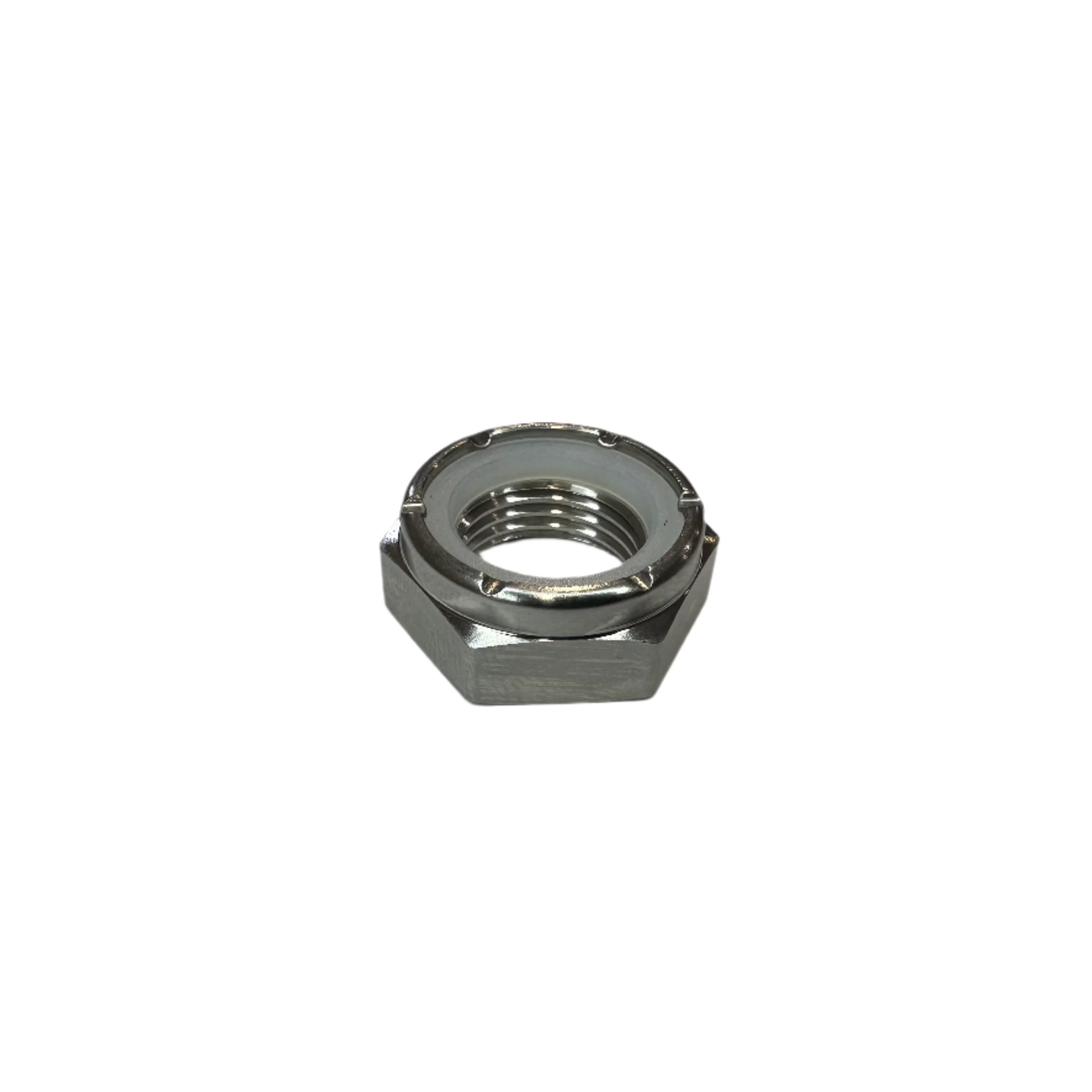 5/8-18 Ti Nylock Nut - Titanium Alloy Locking Nut for Automotive, Motorcycle & Industrial Use - High Strength, Corrosion Resistant for Harsh Environments