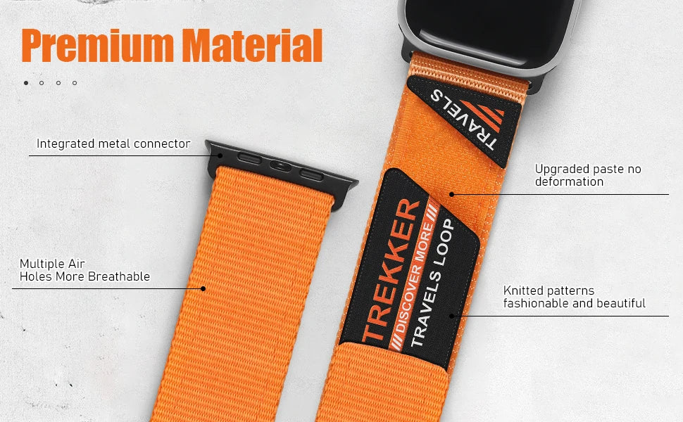 Trekker Travel Loop - Durable Adjustable Luggage Strap for Secure Packing | Perfect for Airplane, Train & Road Trips | New Arrival Travel Accessories