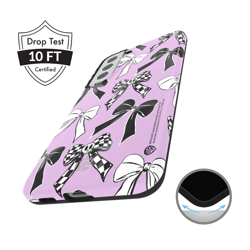 Beetlejuice Bows Samsung Phone Case - Stylish Protective Cover for Samsung Galaxy [Model] | Perfect for Halloween, Cosplay, and Movie Fans