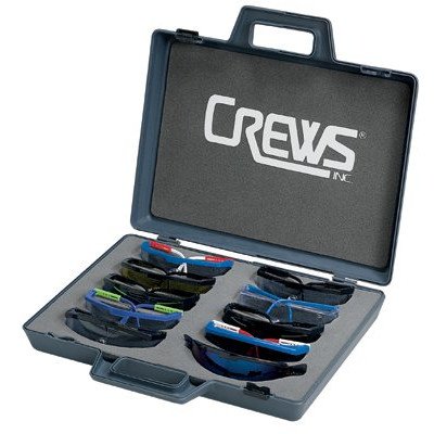 10-Slot Empty Eyeglass Case Holder - Durable & Lightweight Glasses Organizer for Travel, Home, and Office Storage