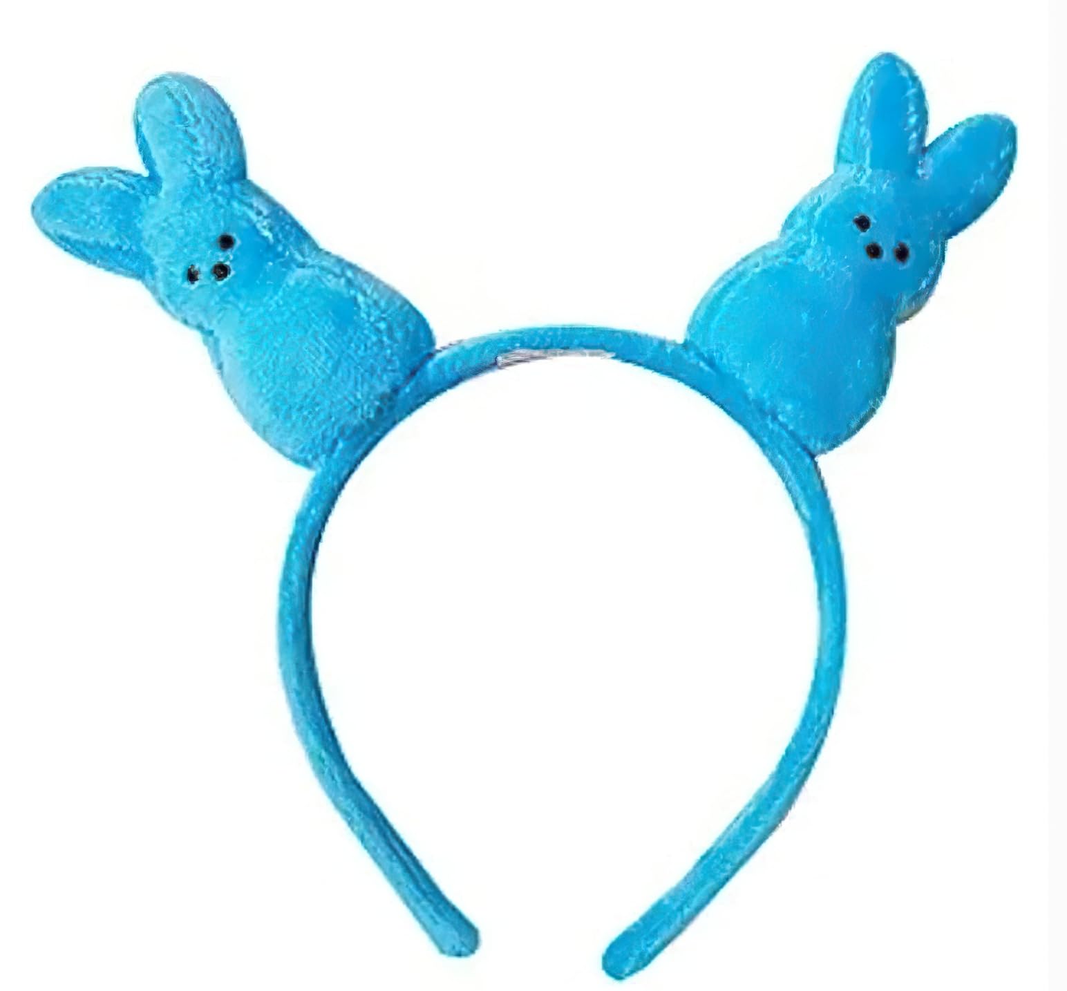 Peeps Plush Bunny Headband - Cute Easter Accessory for Women & Girls - Perfect for Easter Baskets, Egg Hunts & Spring Photo Props