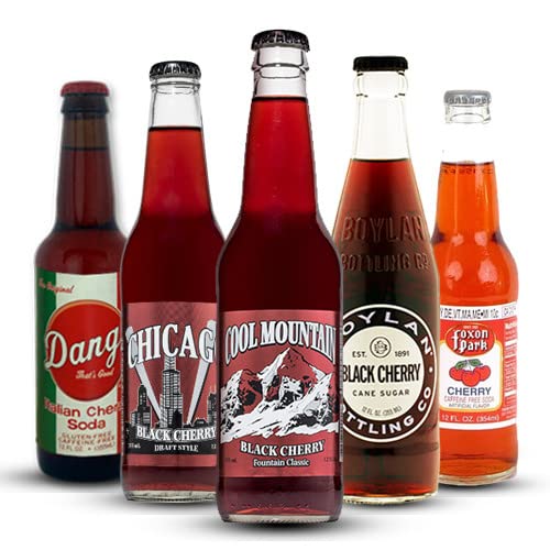 Ultimate Cherry Soda Sampler - Premium Root Beer Variety Pack - 12oz Cans (24-Pack) - Gourmet Craft Sodas from Across USA - Perfect for Parties, Gifts & Tasting Events