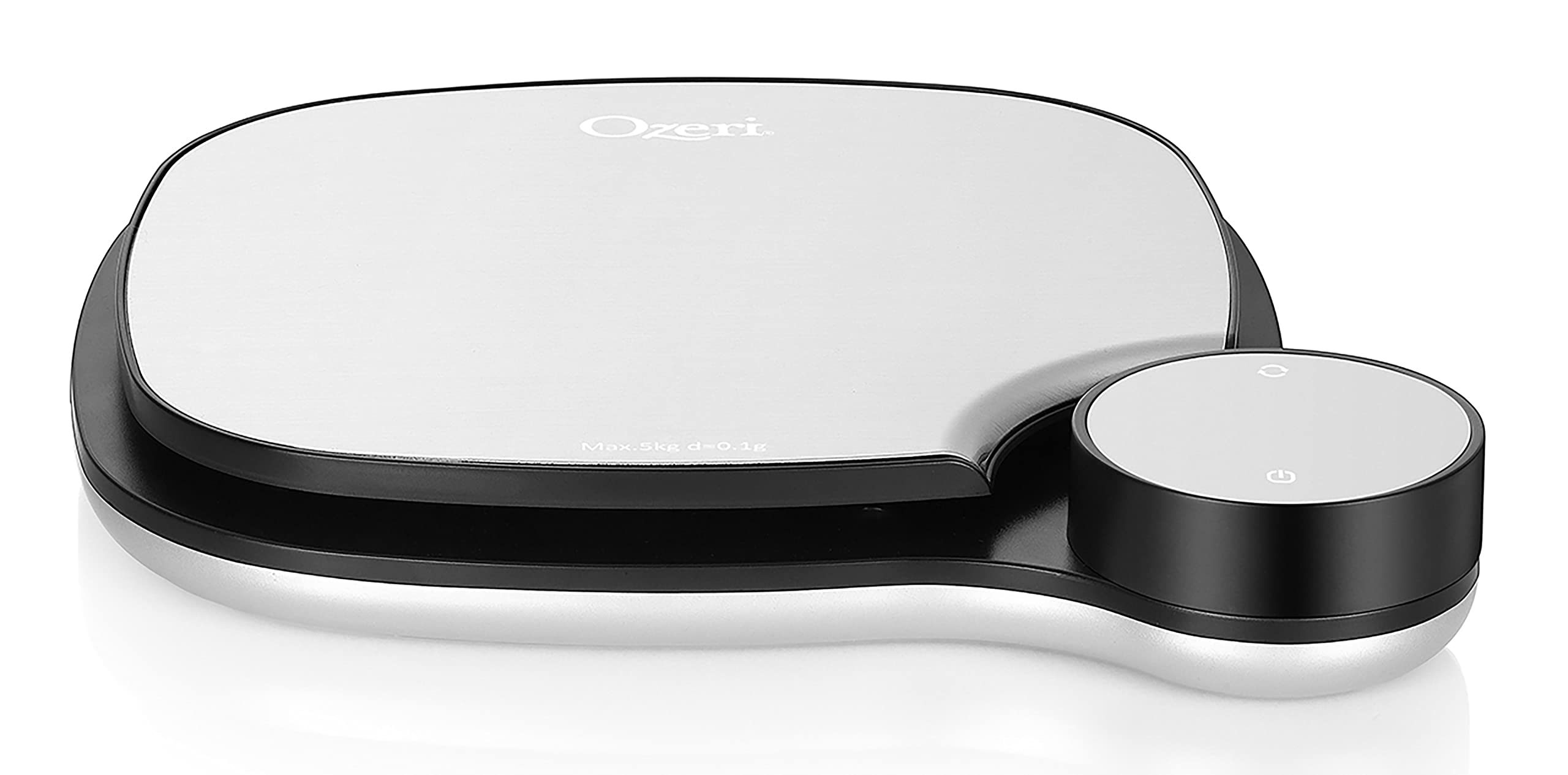 Ozeri Precision Digital Kitchen Scale - 0.1g/0.01oz Accuracy, Stainless Steel Platform, LCD Display - Perfect for Baking, Cooking, Meal Prep & Portion Control